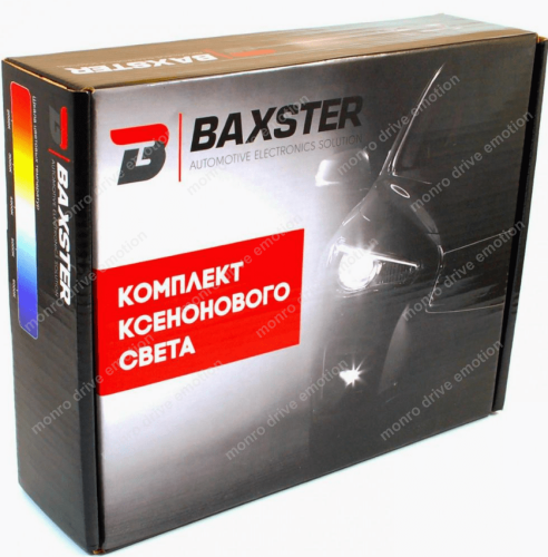 Комплект ксенонового света Baxster H3 6000K 35W
