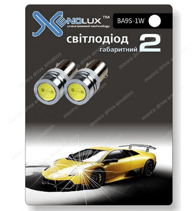 Габарит Xenolux BA9S-1W (2шт) оранжевый