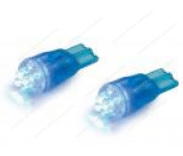 Габариты LED RING T10 Wedge BA95 4LED Blue LED5014B (0178) б2