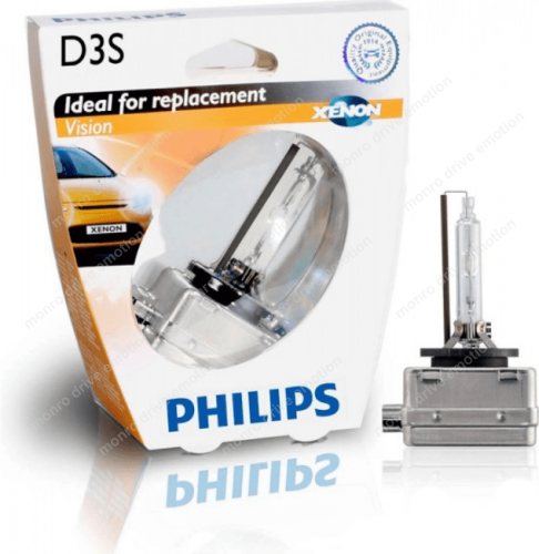 Ксеноновая лампа Philips D3S Vision (1 шт.)