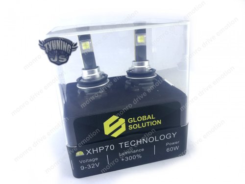 LED Лампа XHP70 12000Lm H8-9-11 (2шт)