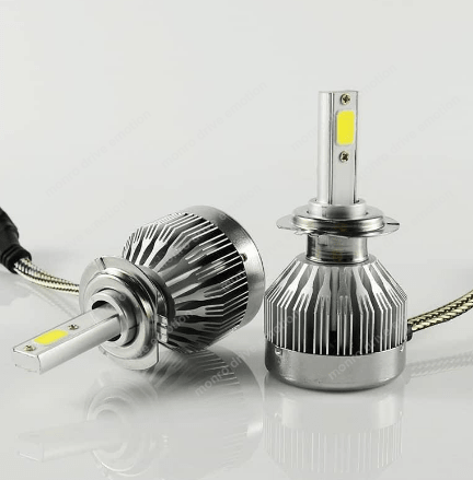LED Лампа H7 COB (2шт)
