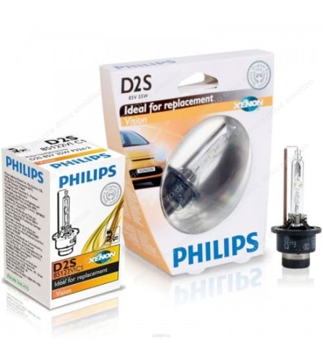 Ксеноновая лампа Philips D2S Vision (1шт)