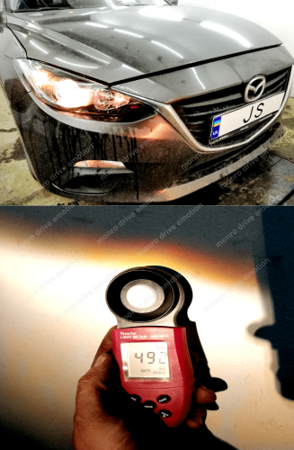 Установка ксенона Mazda 3