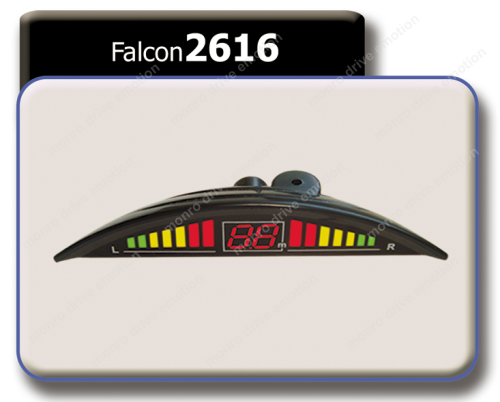 Парковочный радар Falcon Y-2616 black 4