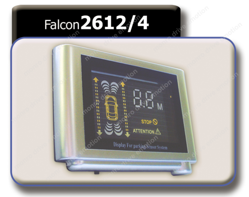 Парковочный радар Falcon Y-2612 unpainted 4