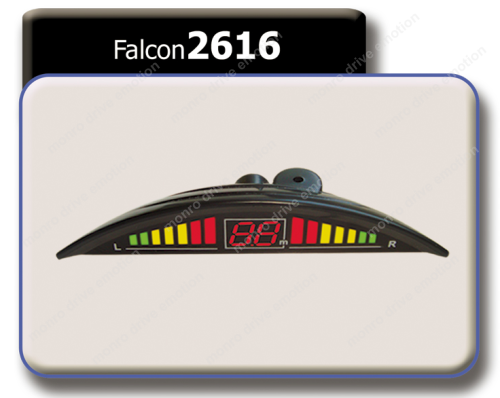 Парковочный радар Falcon Y-2616 silver 8