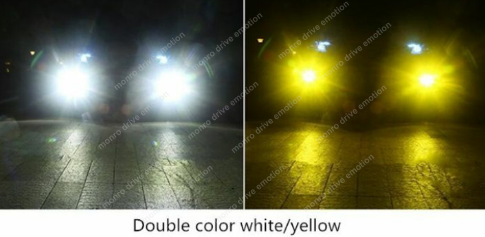 LED Лампа H7 CSP S1+ dual color (2шт)
