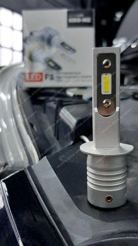 Комплект светодиодных ламп Sho-Me F3 HB4 9006 6500K 20W