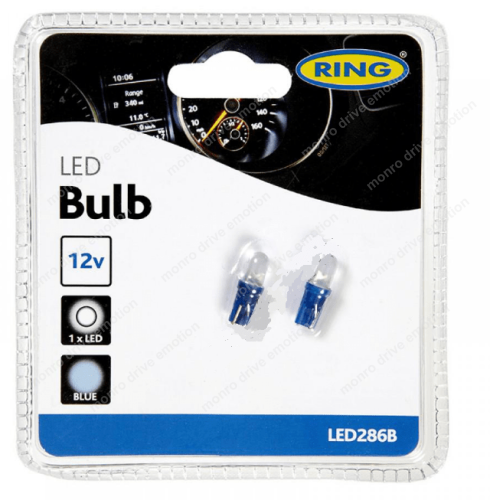 Габариты LED RING T5 286 Blue LED286B (1046) б2