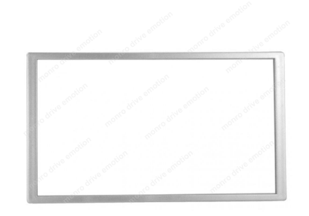 Рамка AWM 16-30 декоративная универсальная (наружн.-109х188, внутр-99х174мм) silver