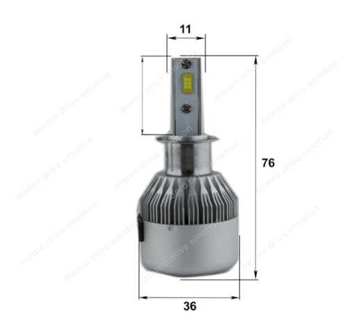 Светодиодные лампы Sho-Me G7.1 H3 6000K 36W (2шт) 
